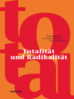 cover image of Totalität und Radikalität